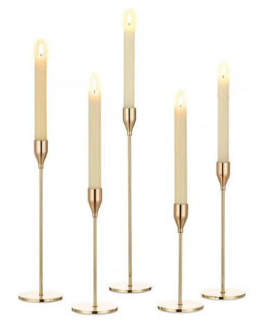 Kerzen Ständer Gold 3er Set